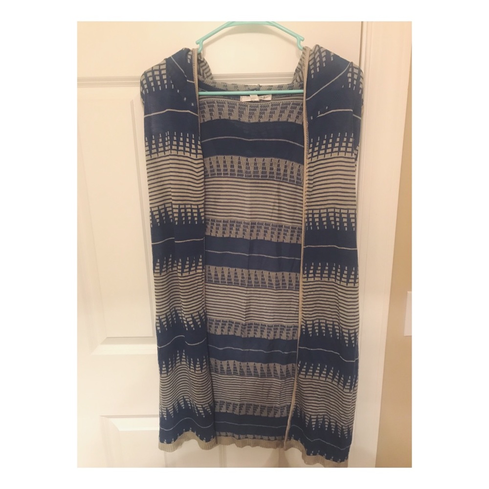 Say What? Sleeveless Duster
